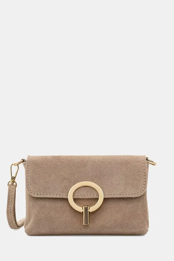 Answear.LAB Answear.LAB crossbody torba za žene od brušene kože