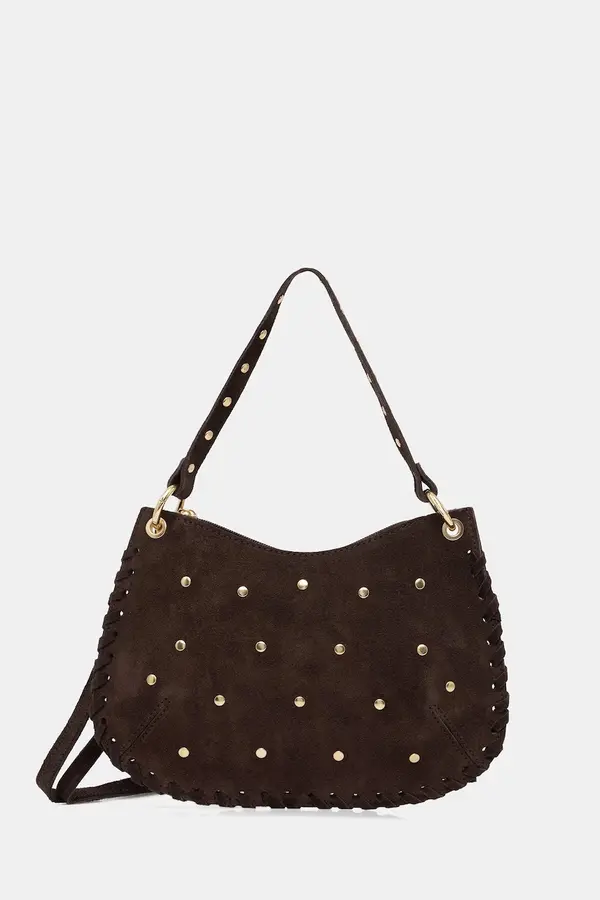 Answear.LAB Answear.LAB crossbody torba za žene od brušene kože