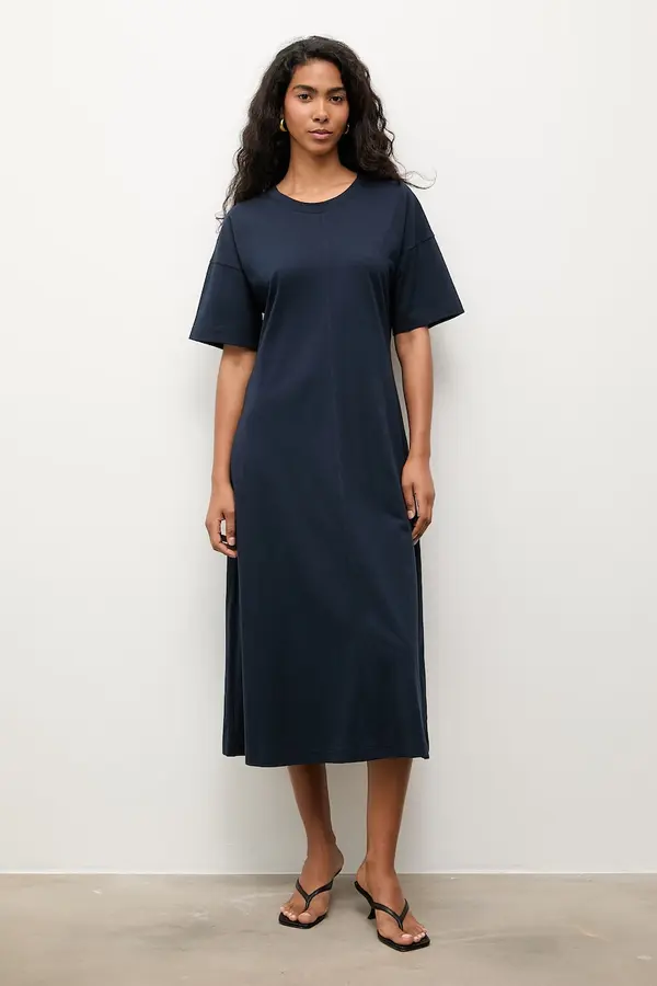 Answear.LAB Answear.LAB haljina oversize od pamuka
