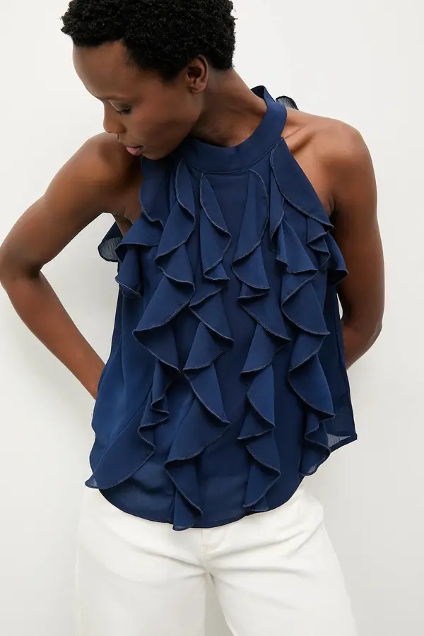 Answear.LAB Answear.LAB halter bluza za žene