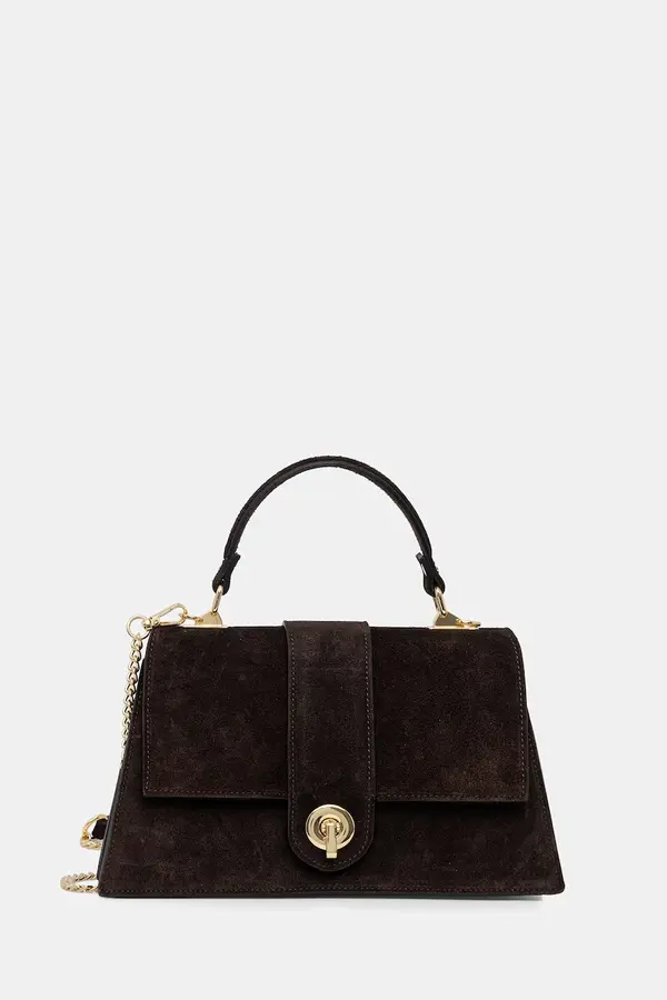 Answear.LAB Answear.LAB shopper torba za žene od brušene kože