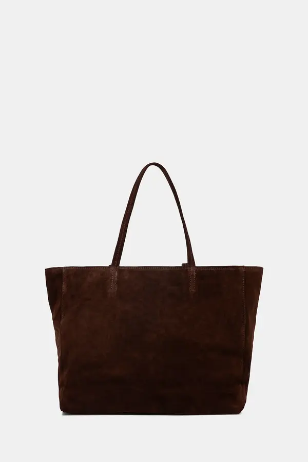 Answear.LAB Answear.LAB shopper torba ženska od brušene kože