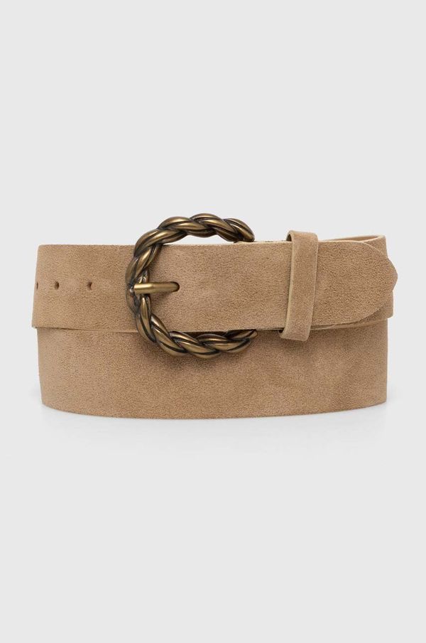 Answear Lab Antilop remen Answear Lab boja: bež