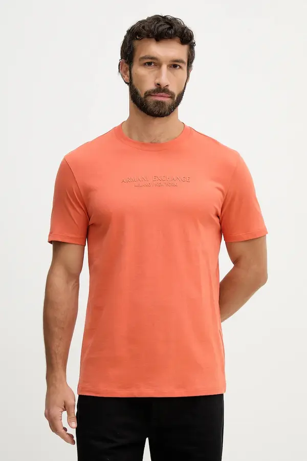 Armani Exchange Armani Exchange basic majica kratkih rukava za muškarce od pamuka