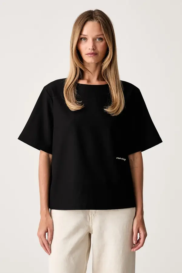 Armani Exchange Armani Exchange bluza za žene s dodatkom vune