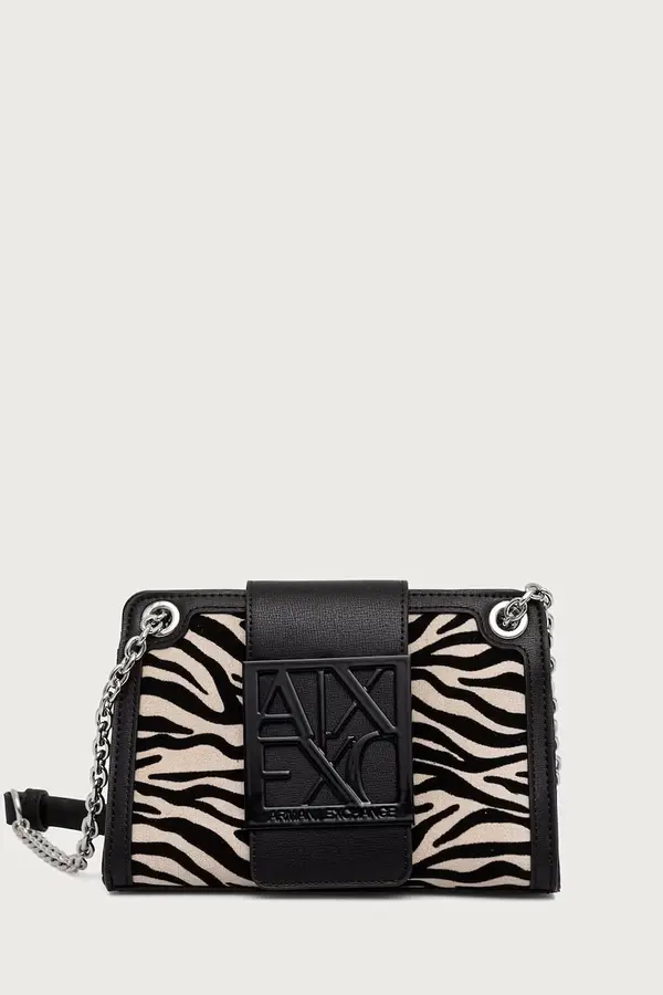 Armani Exchange Armani Exchange crossbody torba za žene od imitacije brušene kože