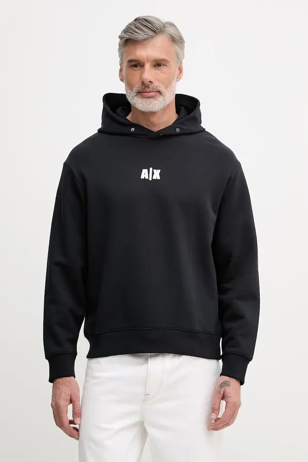 Armani Exchange Armani Exchange dukserica sa kapuljačom muška od pamuka