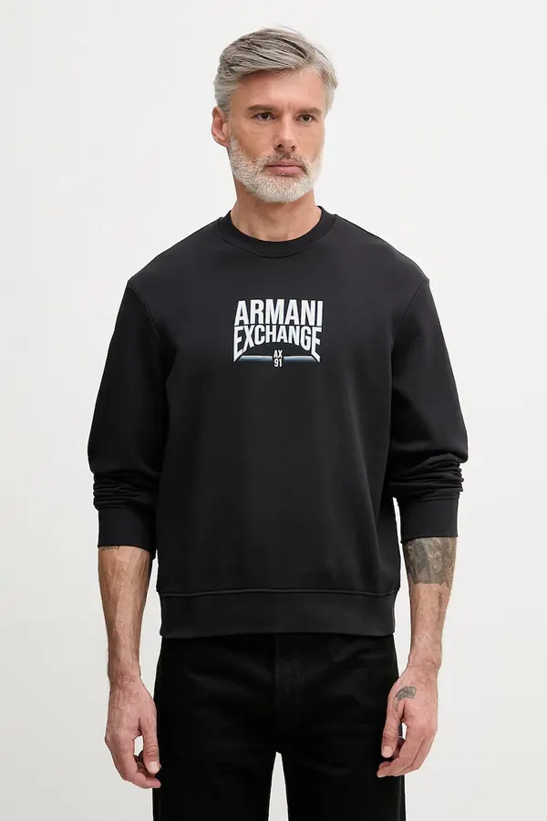 Armani Exchange Armani Exchange dukserica za muškarce s pamukom