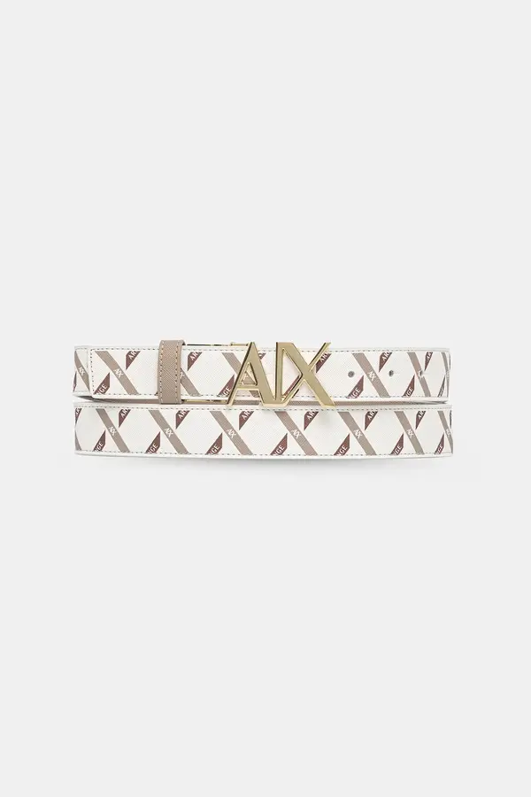 Armani Exchange Armani Exchange dvostrani remen za žene od imitacije kože