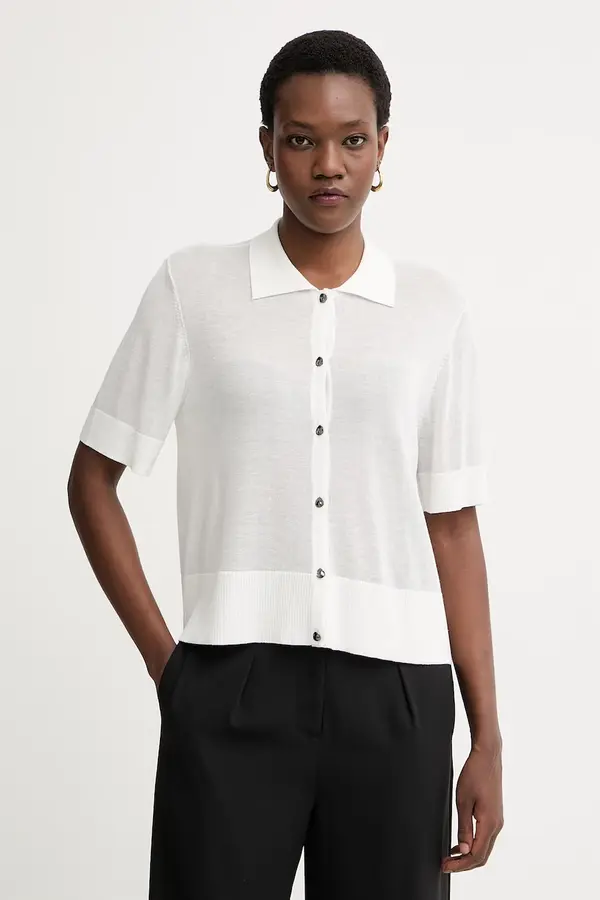 Armani Exchange Armani Exchange kardigan za žene z viskozom