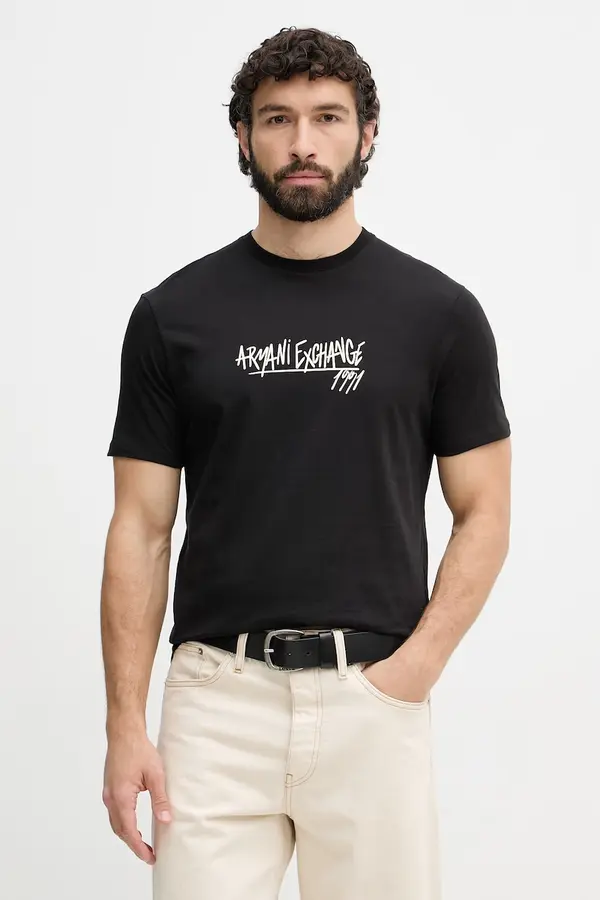 Armani Exchange Armani Exchange majica muška od pamuka