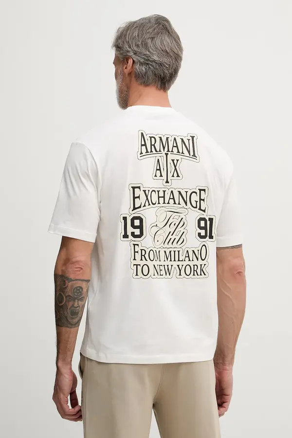 Armani Exchange Armani Exchange majica za muškarce od pamuka