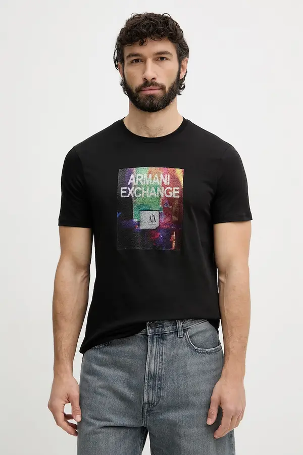 Armani Exchange Armani Exchange majica za muškarce od pamuka