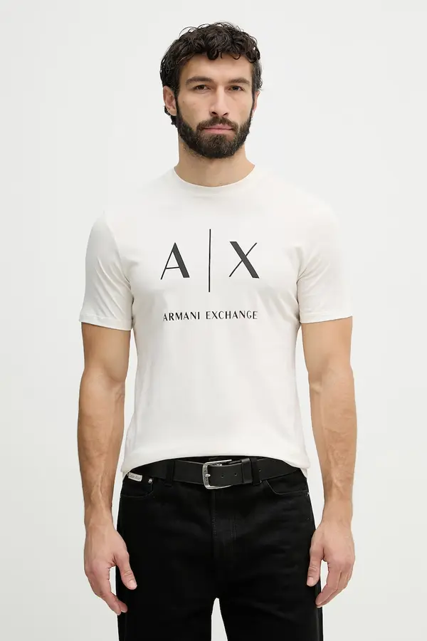 Armani Exchange Armani Exchange majica za muškarce od pamuka
