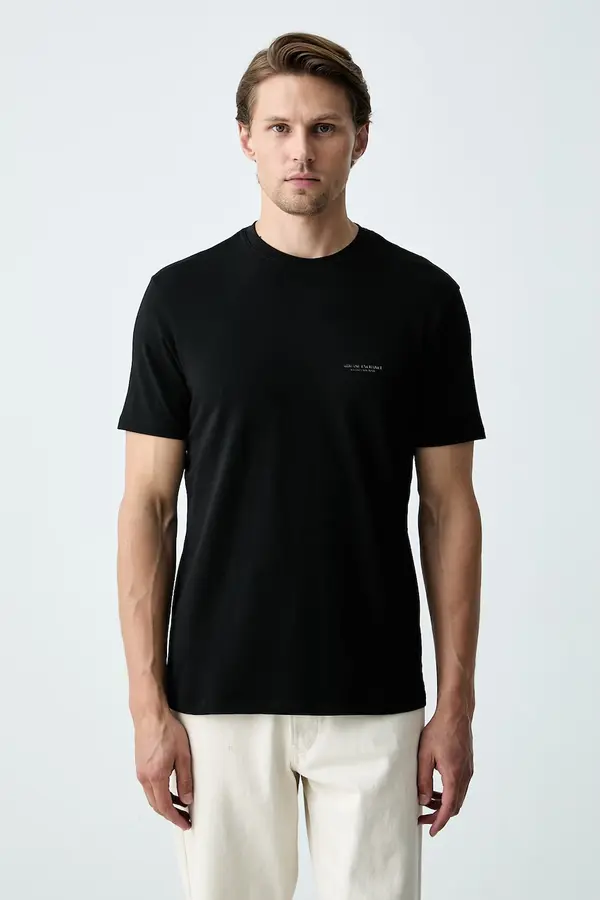 Armani Exchange Armani Exchange majica za muškarce od pamuka s elastanom