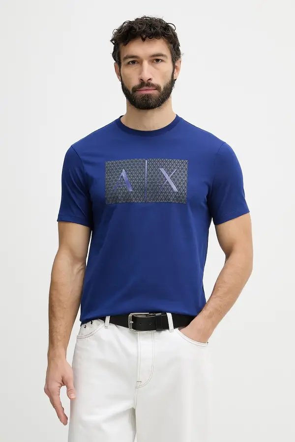 Armani Exchange Armani Exchange majica za muškarce od pamuka
