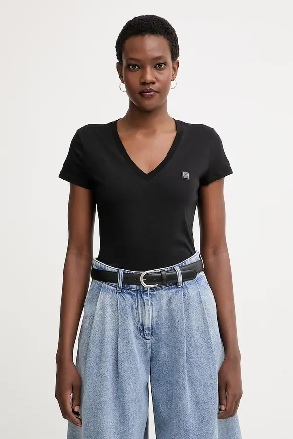 Armani Exchange Armani Exchange majica za žene od pamuka
