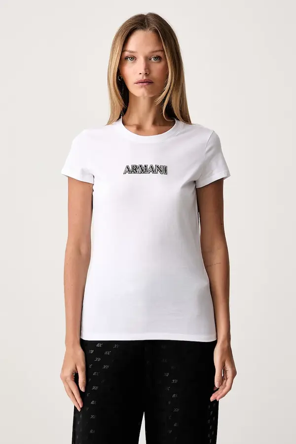 Armani Exchange Armani Exchange majica za žene od pamuka