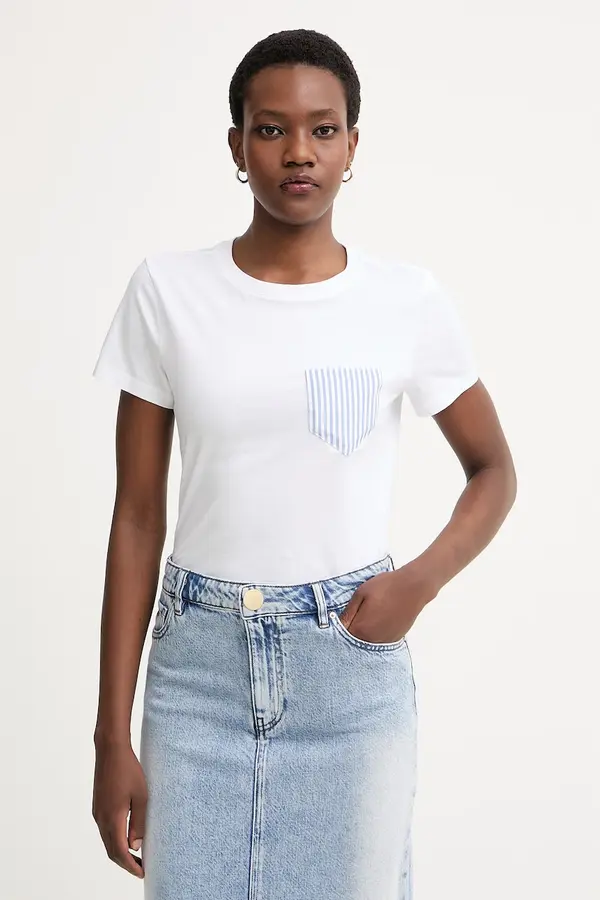 Armani Exchange Armani Exchange majica ženska od pamuka