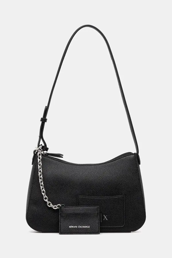 Armani Exchange Armani Exchange mala torba hobo za žene od imitacije kože