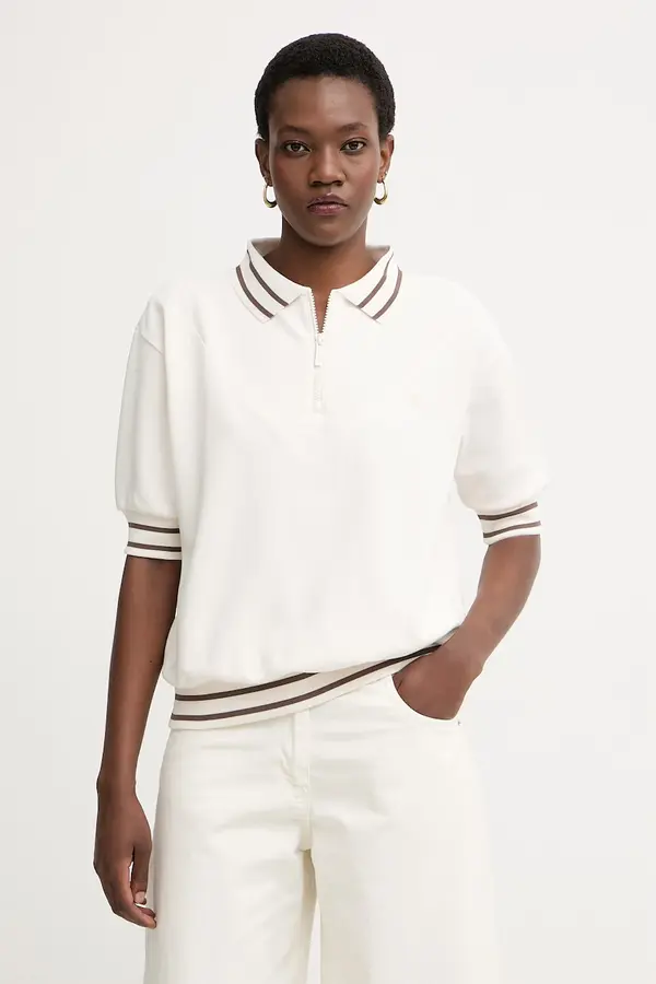 Armani Exchange Armani Exchange polo damski s viskozom