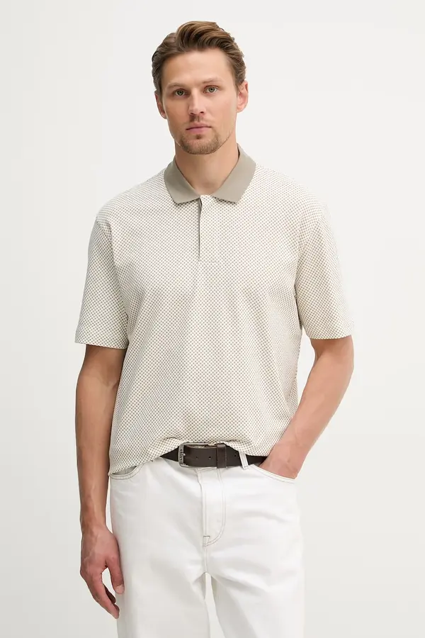 Armani Exchange Armani Exchange polo muški od pamuka s elastanom