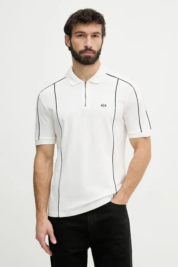 Armani Exchange Armani Exchange polo muški pamučni