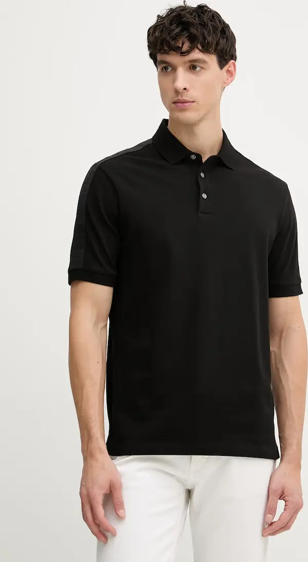 Armani Exchange Armani Exchange polo za muškarce od pamuka
