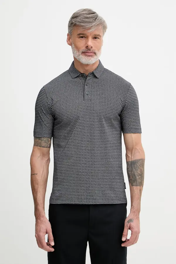 Armani Exchange Armani Exchange polo za muškarce od pamuka