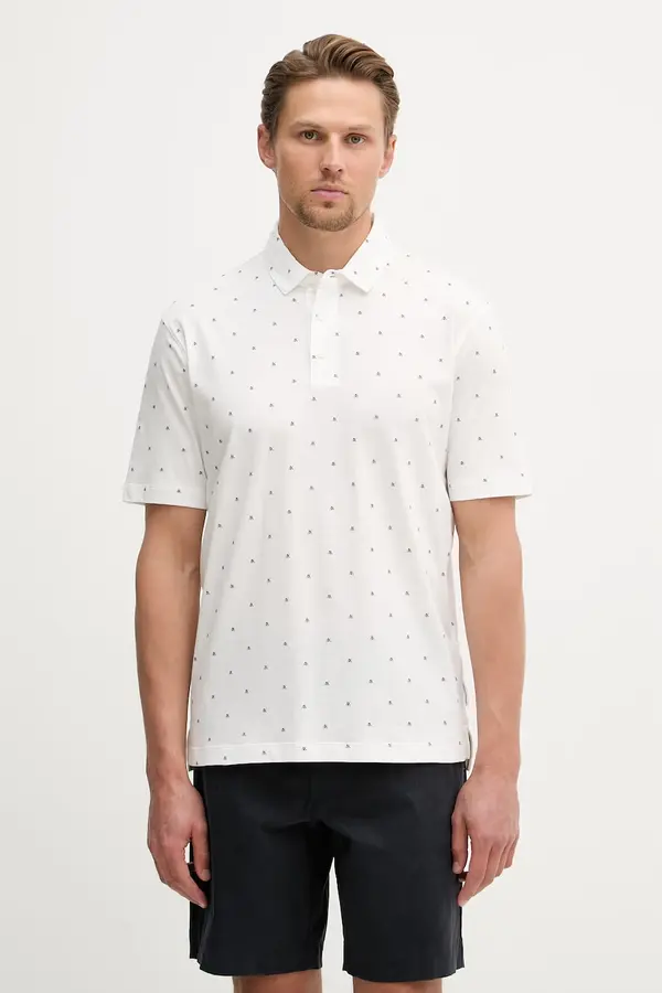 Armani Exchange Armani Exchange polo za muškarce od pamuka