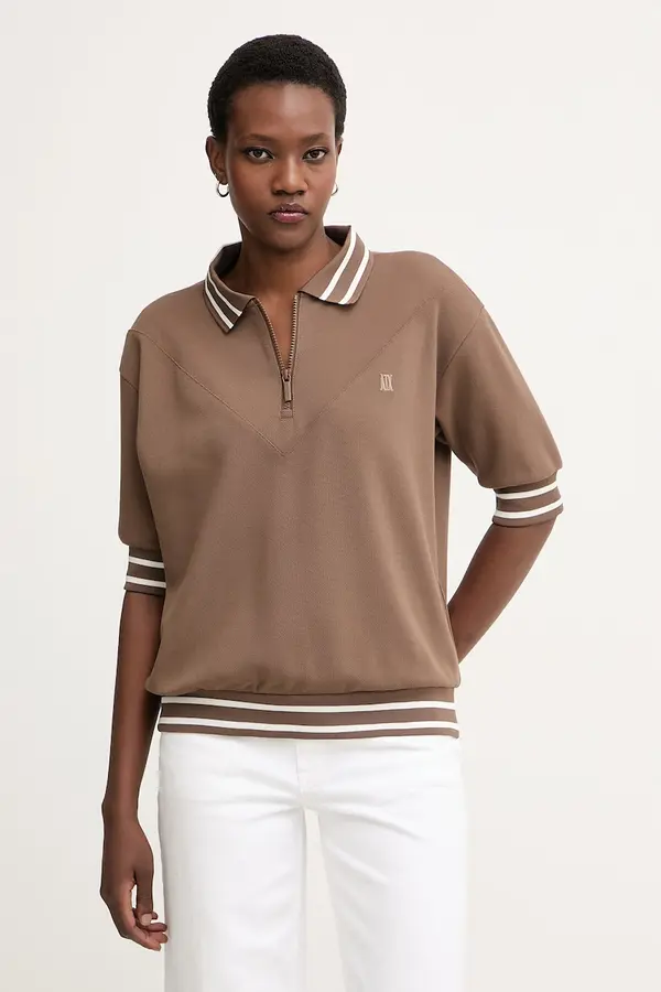 Armani Exchange Armani Exchange polo ženska s viskozom