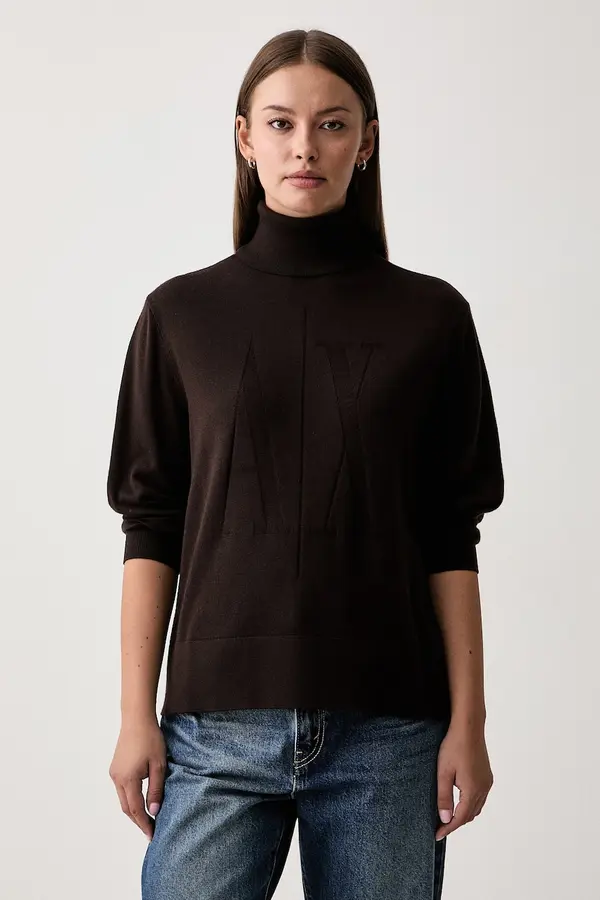 Armani Exchange Armani Exchange pulover za žene od vune