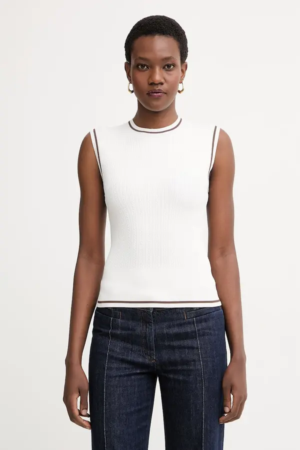Armani Exchange Armani Exchange top ženski s viskozom