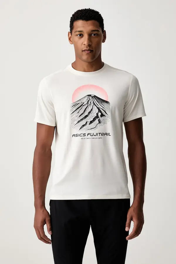 Asics Asics majica za trening za muškarce FUJITRAIL LOGO SS TOP