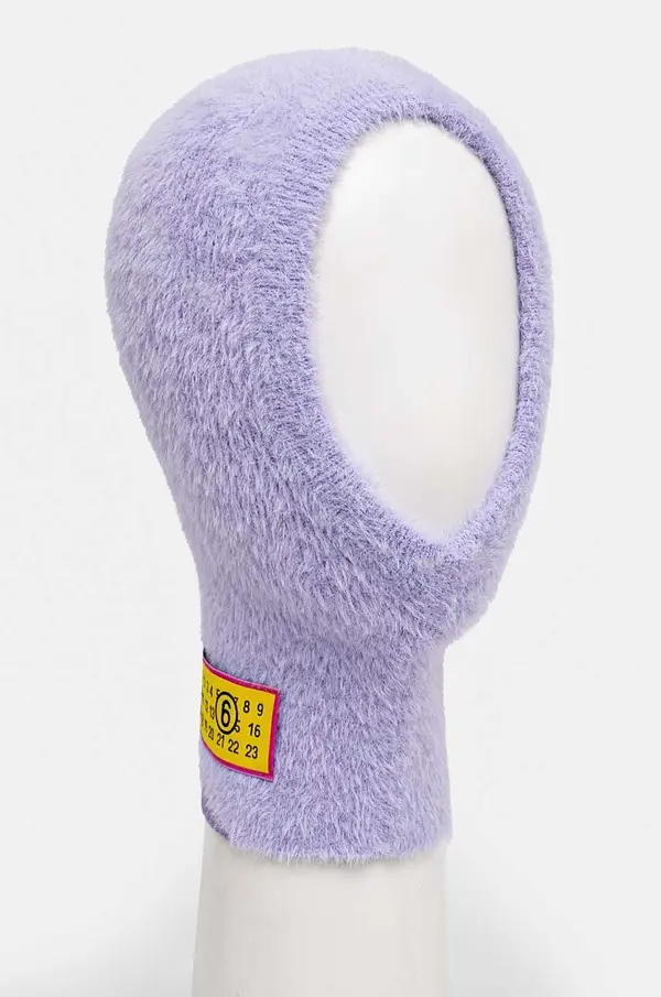 MM6 Maison Margiela Balaklava MM6 Maison Margiela boja: ljubičasta, S62TC0042.M13073