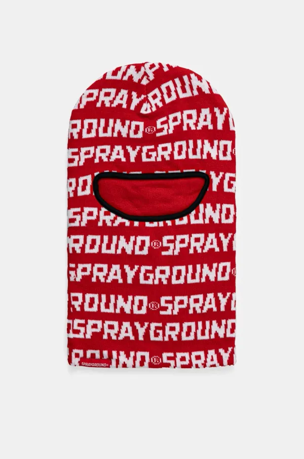 Sprayground Balaklava Sprayground boja: crvena, 910HW390NSZ