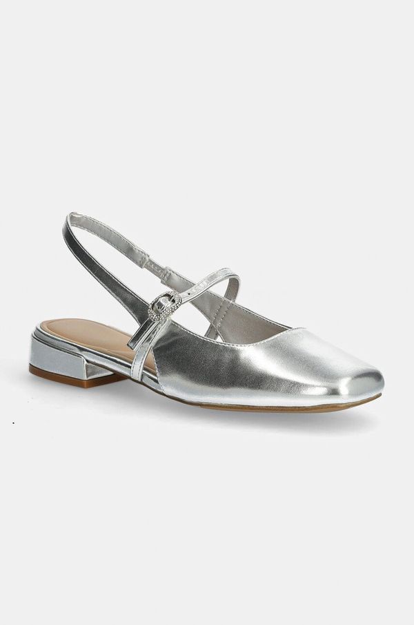 Aldo Balerinke Aldo HUGUETTE boja: srebrna, s otvorenom petom, 13838629 HUGUETTE