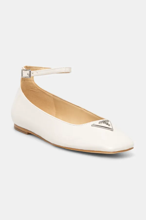 Guess Balerinke Guess LEVVIS boja: bež, FLPLVV PAT02