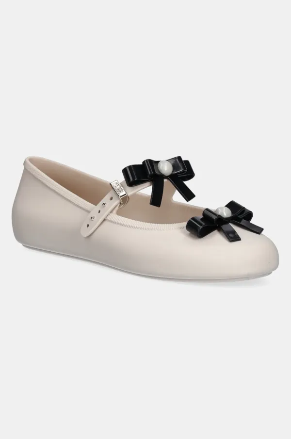 Melissa Balerinke Melissa SOFT BALLERINA BOW boja: bež, M 35971