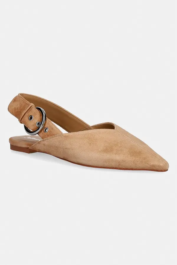 Jeffrey Campbell Balerinke od brušene kože Jeffrey Campbell SCONE