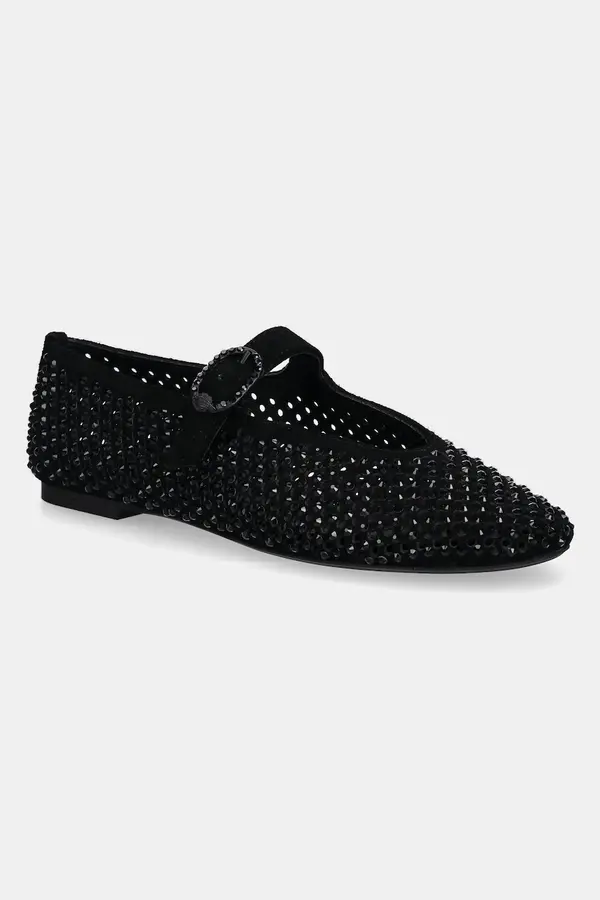 Kurt Geiger London Balerinke od brušene kože Kurt Geiger London Mayfair Ballet Flat