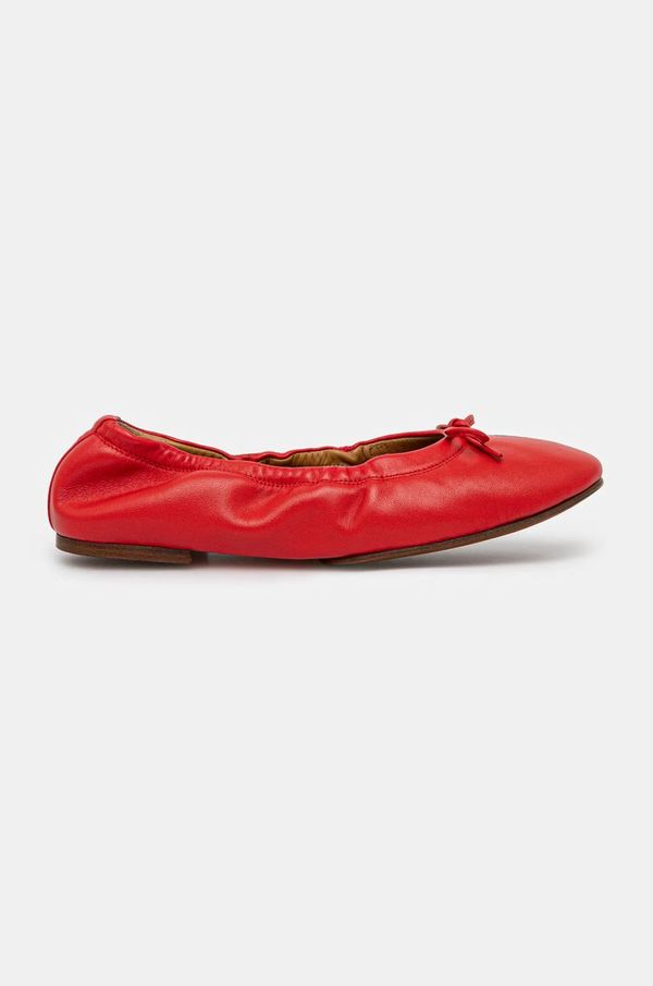 Polo Ralph Lauren Balerinke Polo Ralph Lauren Flats Ballet boja: crvena, 818960638