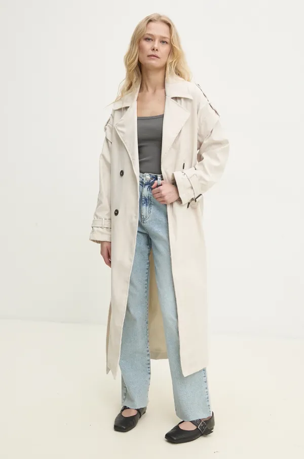 Answear Lab Baloner Answear Lab za žene, boja: bež, za prijelazno razdoblje