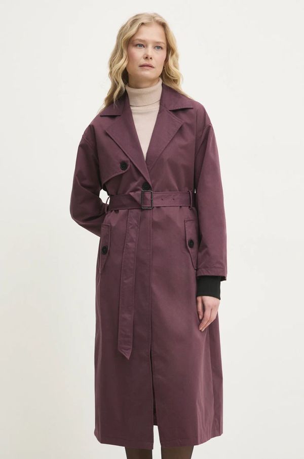 Answear Lab Baloner Answear Lab za žene, boja: bordo, za prijelazno razdoblje