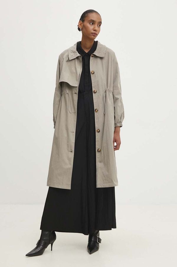 Answear Lab Baloner Answear Lab za žene, boja: zelena, za prijelazno razdoblje