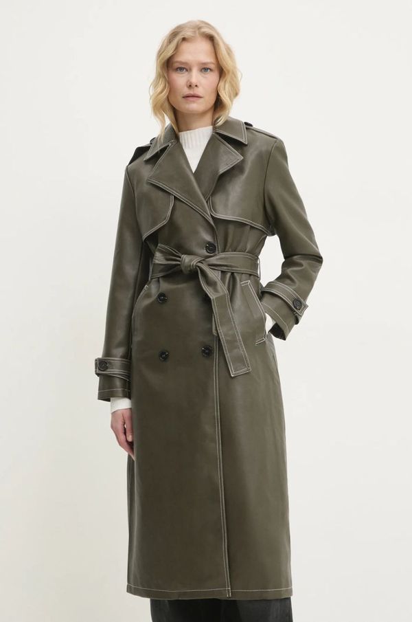 Answear Lab Baloner Answear Lab za žene, boja: zelena, za prijelazno razdoblje