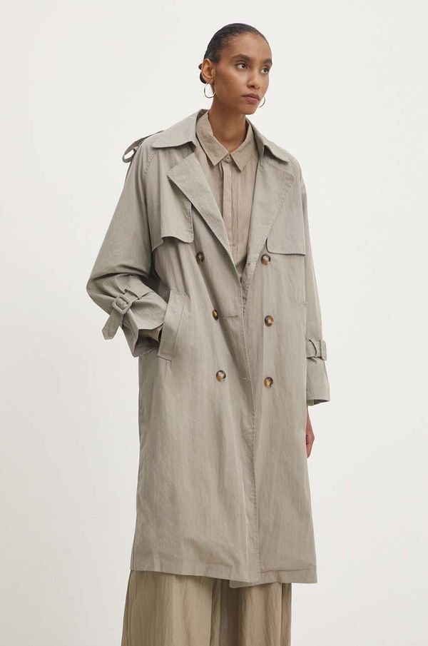 Answear Lab Baloner Answear Lab za žene, boja: zelena, za prijelazno razdoblje, oversize