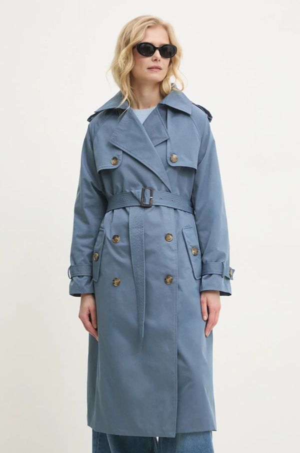 Answear Lab Baloner Answear Lab za žene, za prijelazno razdoblje, kopčanje u dva reda