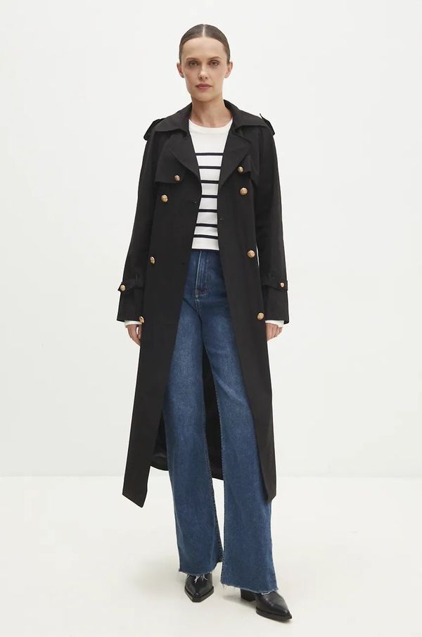 Answear Lab Baloner Answear za žene, boja: crna, za prijelazno razdoblje