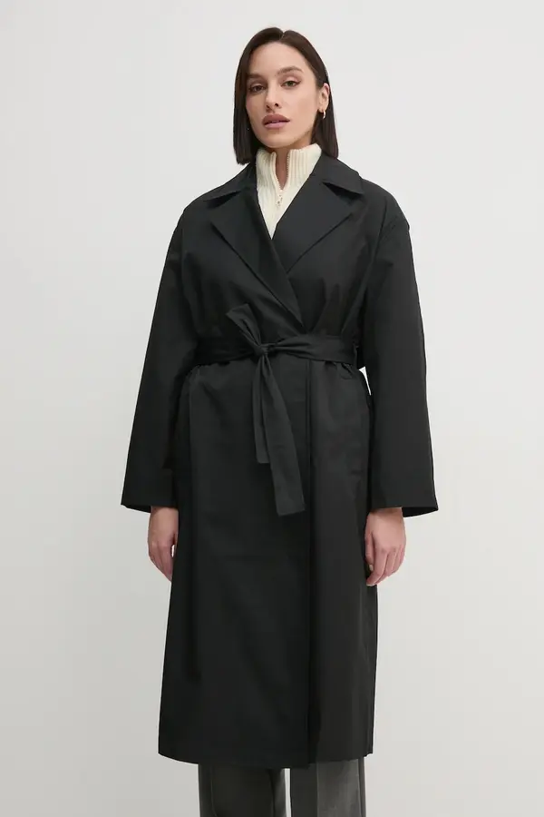 Calvin Klein Baloner Calvin Klein za žene, boja: crna, za prijelazno razdoblje, oversize, 00040WL546